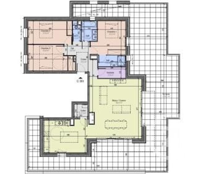 Appartement T4 à vendre - 4 pièces - 121 m2 - Challes Les Eaux - 73 - RHONE-ALPES