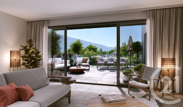 Appartement T2 à vendre - 2 pièces - 48,66 m2 - Chambery - 73 - RHONE-ALPES