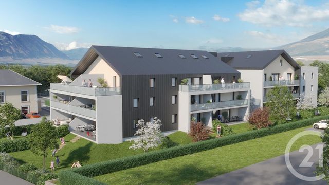 Appartement T2 à vendre - 2 pièces - 48,90 m2 - Pontcharra - 38 - RHONE-ALPES