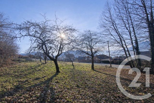 Terrain &agrave; vendre - 1264 m2 - St Jean D Arvey - 73 - RHONE-ALPES