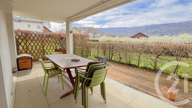 Appartement T3 &agrave; vendre - 4 pi&egrave;ces - 78,29 m2 - La Motte Servolex - 73 - RHONE-ALPES